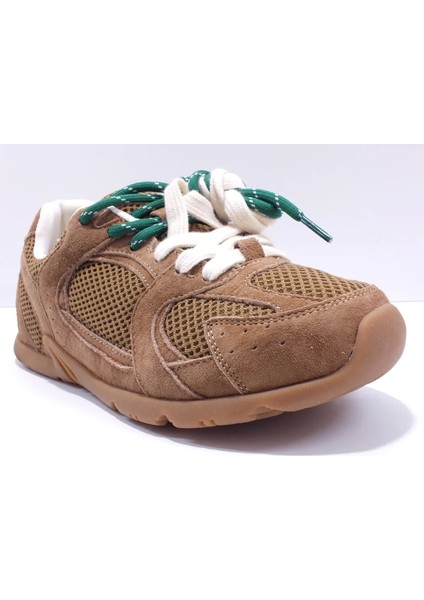 25Y371 Kadın Fileli Günlük Spor Ayakkabı Camel indirimleri
