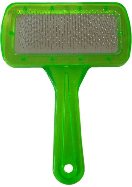 Kedi Köpek Tarağı Şeffaf 9*14 cm Yeşil