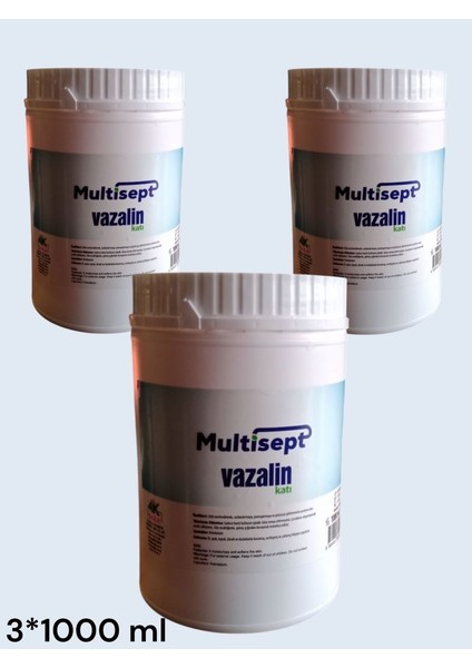 Katı Vazelin 1 Kg*3 Adet