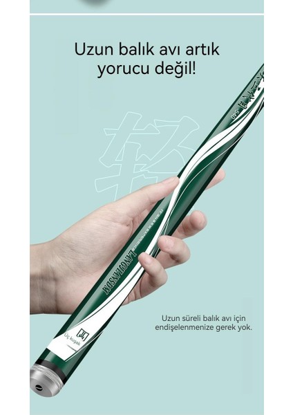 Karbon Olta Kamışı 5h28 Road Fishing Ayarlanabilir, Ultra Hafif Ve Sert Uzun Balık Oltası 6.3m (Yurt Dışından)