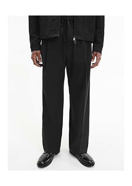 Travel Gabardıne Wıde Leg Pants