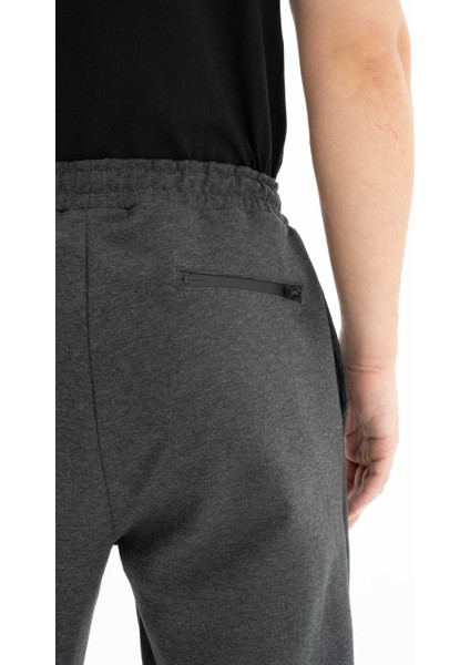 Erkek Basic Slim Fit Likralı Lastikli Dar Paça Eşofman Altı K26174998301