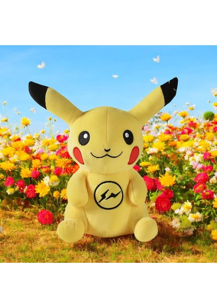 Ithal Yumuşak Kumaş Pokemon Go Pikachu Sn Figür Peluş Oyuncak Uyku & Oyun Arkadaşı Pikachu 25 Cm.