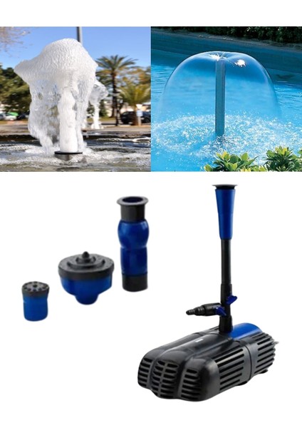 Süs Havuzu Fıskiye 50 Watt (3 Farklı Başlık)