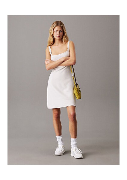 Soft Rıb Fıt & Flare Dress
