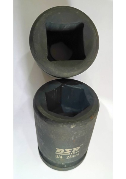 Darbeli Lokma 3/4" -23MM BOY=54MM Havalı Alet Yada Elde Kollara Takılır 1 Adet
