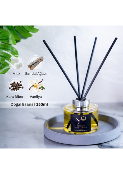 Hayal Diffuser 150 ml Sandal Ağacı & Amber & Karabiber