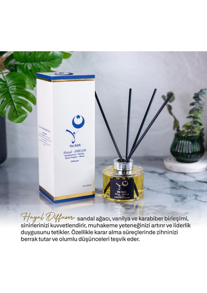 Hayal Diffuser 150 ml Sandal Ağacı & Amber & Karabiber