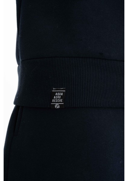 Erkek Relax Fit Kapüşonlu Cepsiz Sweatshirt K26254625201