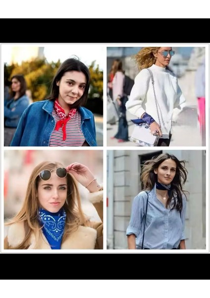 %100 Pamuklu Ekstra Yumuşak Etnik Desenli Bandana fiyatları