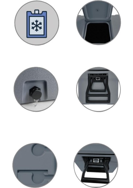 Coremax 75 Tekerlekli Buzluk 75 Litre fiyatları