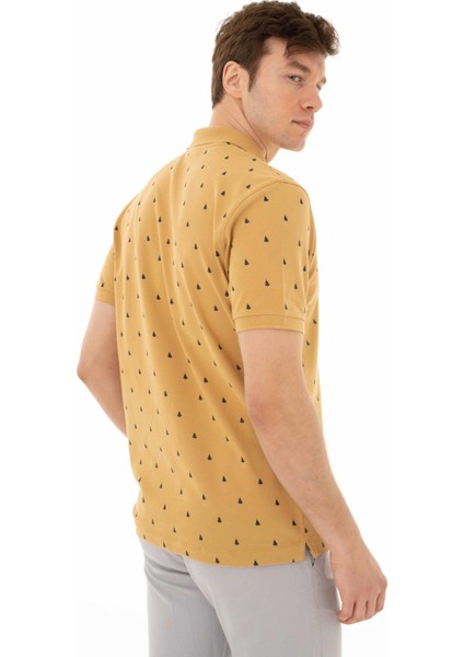 Erkek Regular Fit Polo Yaka Tişört Y25374306701