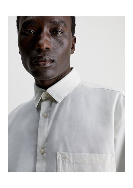 Cotton Lınen Relaxed Shırt indirimleri