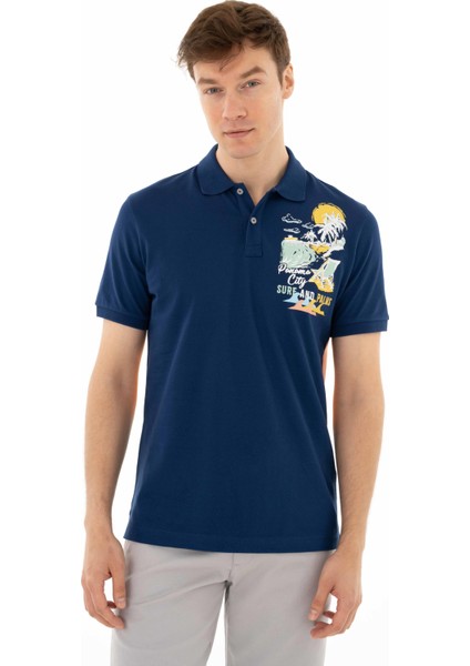 Erkek Regular Fit Polo Yaka Tişört Y25374306401 fırsatları
