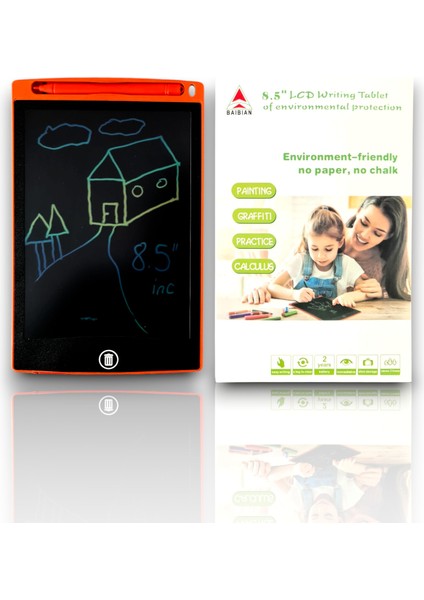 Dijital Çocuk Yazı Tableti Kırmızı Renk (8.5ınc) fiyatları
