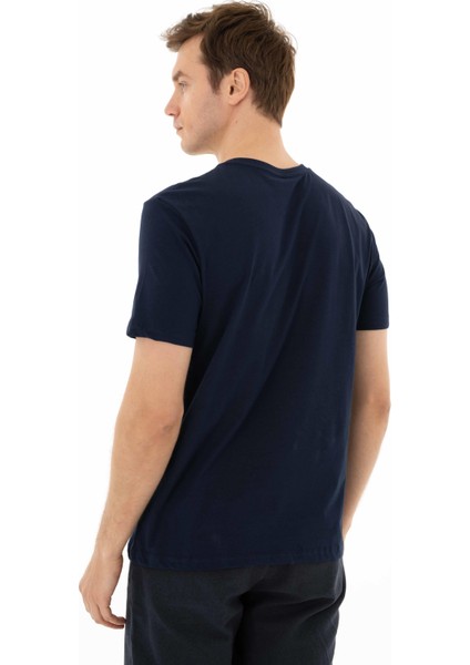 Erkek Regular Fit Bisiklet Yaka Tişört Y25344403801