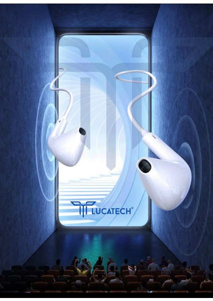 iPhone 12 / 12 Pro / 13 / 13 Pro Uyumlu Lightning Kablolu Kulaklık Bluetooth Bağlantılı Tak Çalıştır