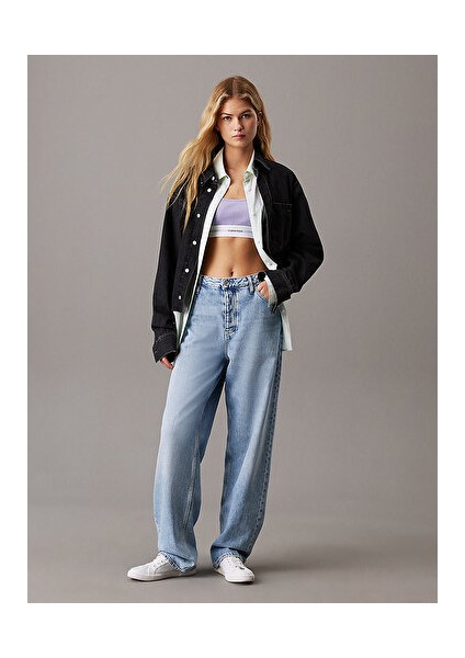 Cropped Dad Denım Shırt fırsatları