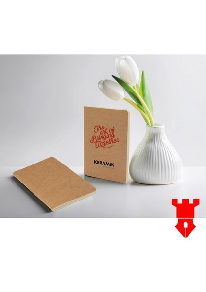 12X,5X20 Geri Dönüşümlü Çizgili Kraft Defter 40 Yaprak/80 Sayfa (Ürün Baskısızolarak Gönderilmektedir.)