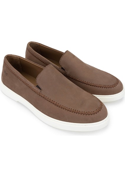 Erkek Kahverengi Loafer Ayakkabı 537 3662 Erk Ayk Y25 Devetuyu Nbk fiyatları