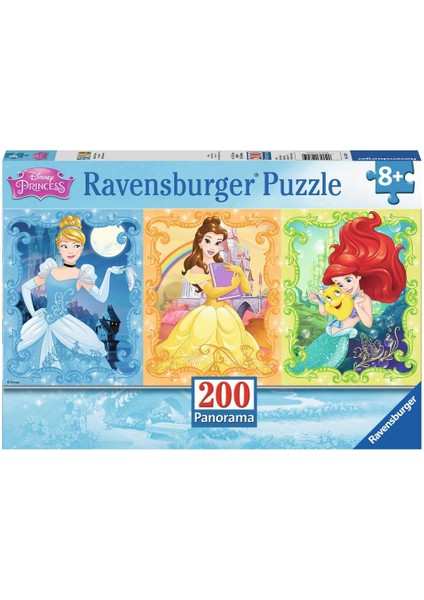 200 Parça Beautiful Disney Princess Puzzle