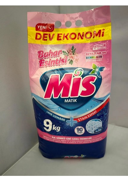 Matik Deterjan Renkliler ve Beyazlar 9 kg