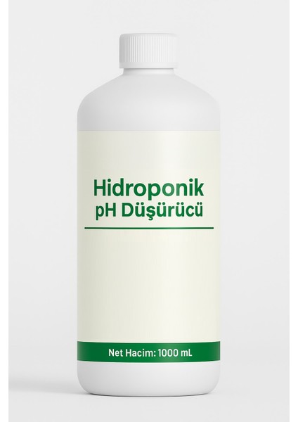 Tekno Istanbul Hidroponik Ph Düşürücü 1 Litre Topraksız Tarım