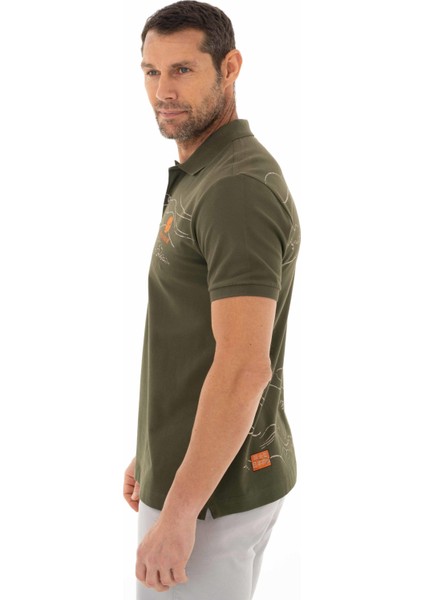 Erkek Regular Fit Polo Yaka Tişört Y25374305301