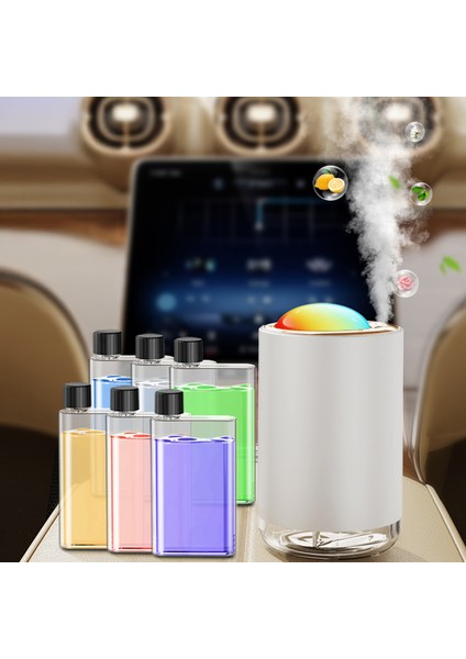 Mio SS18 Yeni Nesil Şarjlı Otomatik Araba ve Oda Kokusu Makinesi Beyaz (1 Adet Hilton Kokusu ile Birlikte)