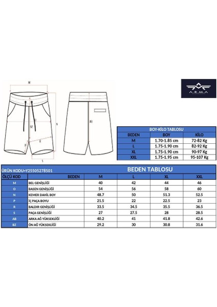 Erkek Regular Fit Şort Y25505278501