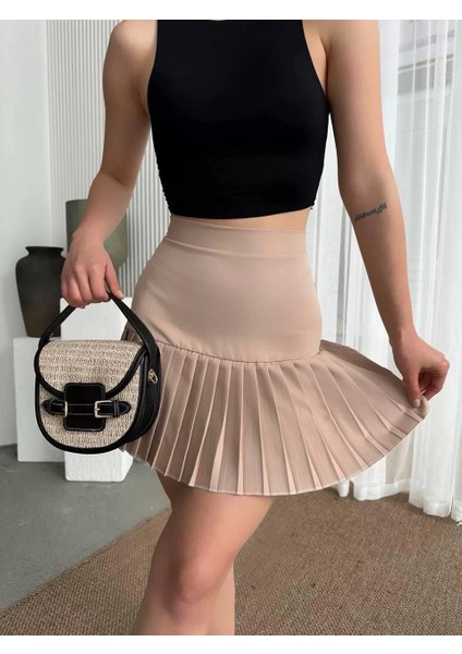 Altı Pliseli Mini Etek fiyatları