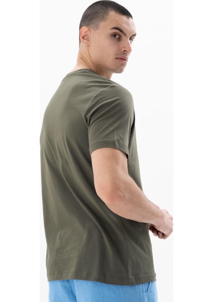 Erkek Regular Fit Bisiklet Yaka Tişört Y25344405501