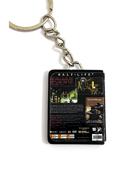 Half Life 2 Pc Minyatür Oyun Kutusu Anahtarlık
