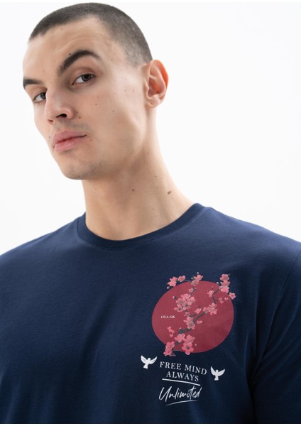 Erkek Regular Fit Bisiklet Yaka Tişört Y25344405001 fiyatları