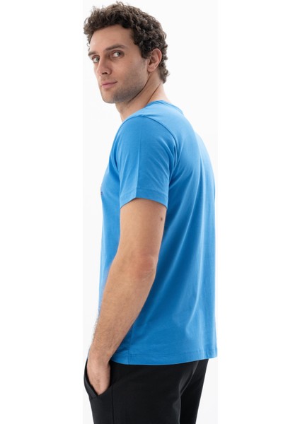 Erkek Regular Fit Bisiklet Yaka Tişört Y25344403001