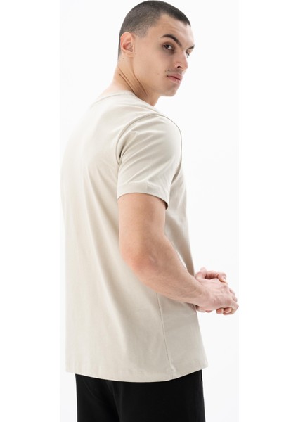 Erkek Regular Fit Bisiklet Yaka Tişört Y25344406301