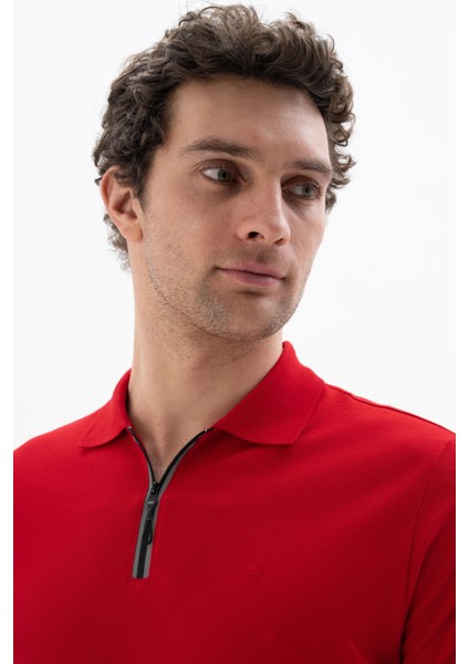Erkek Regular Fit Polo Yaka Tişört Y25374305101