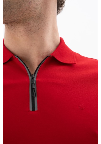 Erkek Regular Fit Polo Yaka Tişört Y25374305101