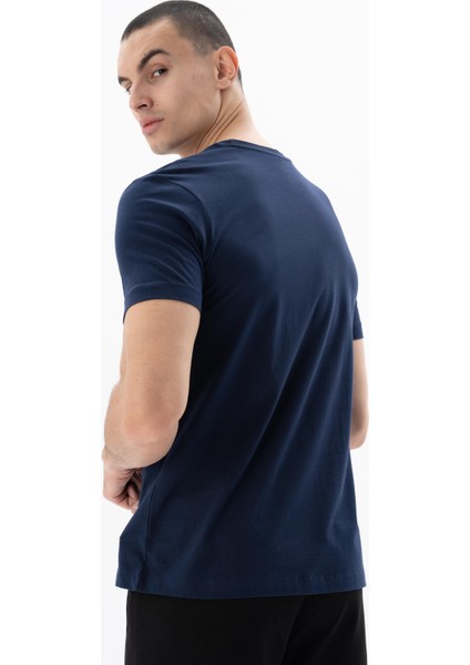 Erkek Regular Fit Bisiklet Yaka Tişört Y25344406301