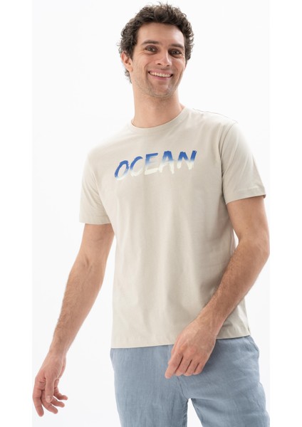 Erkek Regular Fit Bisiklet Yaka Tişört Y25344406001 fırsatları