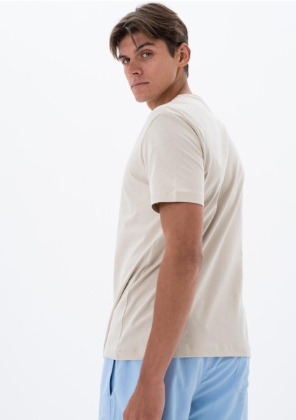 Erkek Regular Fit Bisiklet Yaka Tişört Y25344405901