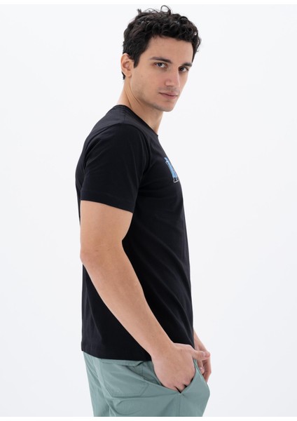 Erkek Regular Fit Bisiklet Yaka Tişört Y25344405901