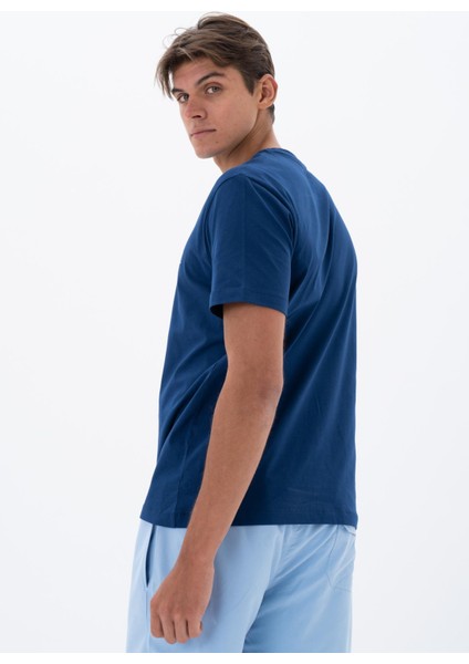 Erkek Regular Fit Bisiklet Yaka Tişört Y25344405901