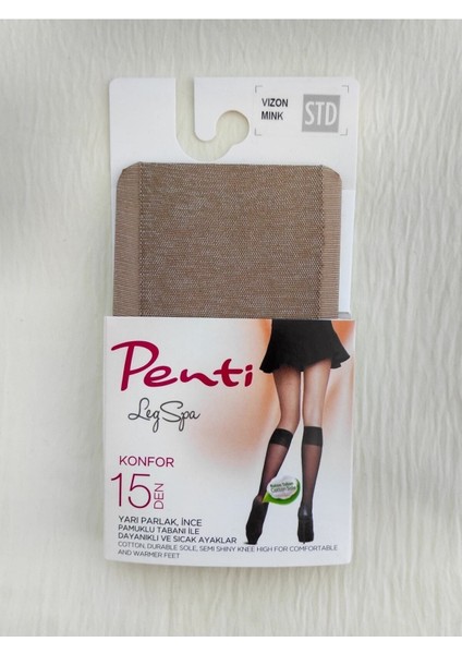 Kalın Tabanlı Konfor Dizaltı Pantolon Çorap 3'lü fiyatları