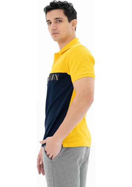 Erkek Regular Fit Polo Yaka Tişört Y25374304201