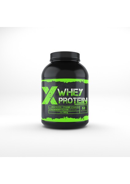 Whey Protein Tozu 1820 Gr-Çilek-Aromalı-Shaker-Hediye