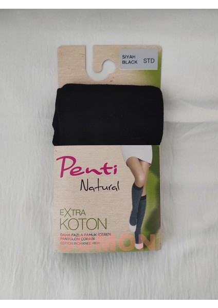 Ekstra Koton Pantolon Çorabı ( Penti Pamuklu Diz Altı Çorap ) 4 Adet