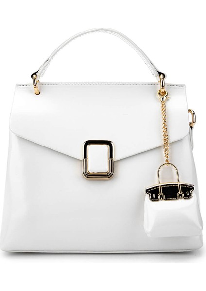 Kadın Vegan Beyaz Omuz Çanta 921 27006 Bn Cnt Y25 Whıte