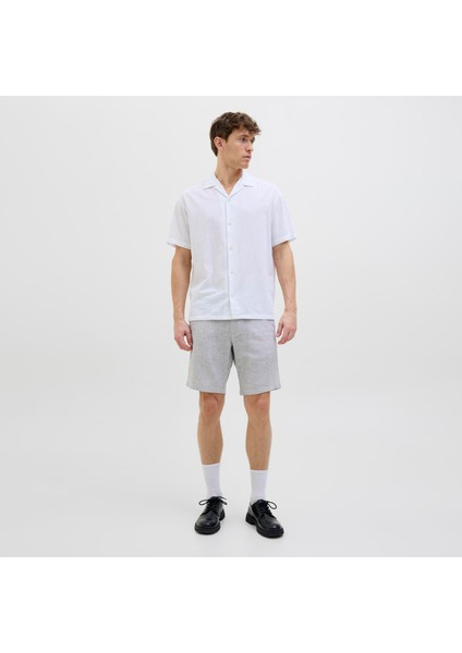 Erkek Keten Chino Sort - Ace