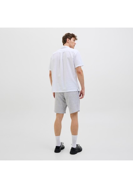 Erkek Keten Chino Sort - Ace